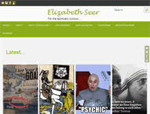 Tablet Screenshot of elizabethseer.com